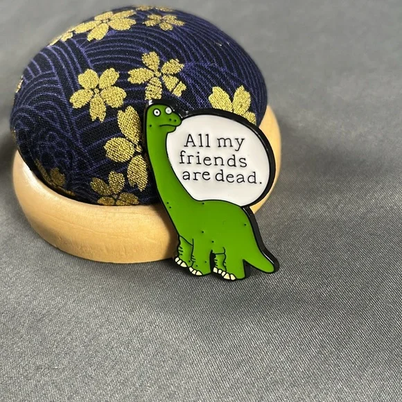 1.5 Inch Tall Enamel Pin - Picture 1 of 4